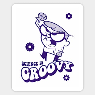 Dexters Laboratory - Groovy Tie Dye Magnet